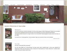 Tablet Screenshot of haus-leiber.de